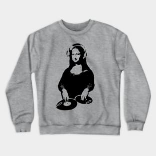 Mona lisa DJ Crewneck Sweatshirt